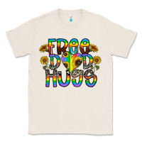 Natural free dad hugs Classic Tee - CowhideDigitalArt