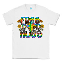 White free dad hugs Classic Tee - CowhideDigitalArt