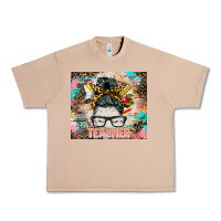 Burro teacher messy bun tumbler Urban Heavy Tee - BarkalooDesign