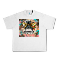 Lunar Rock teacher messy bun tumbler Urban Heavy Tee - BarkalooDesign