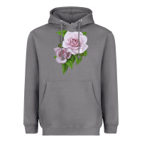 Storm Silver Lining Rose Heavyweight Hoodie - LillyAllenDesigns