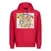 Cardinal im fine everything is fine with lights Premium Hoodie - MaliasSmallBusiness