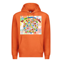 Carrot im fine everything is fine with lights Premium Hoodie - MaliasSmallBusiness