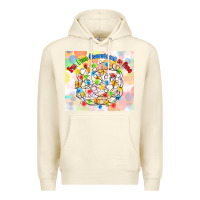 Sandshell im fine everything is fine with lights Premium Hoodie - MaliasSmallBusiness
