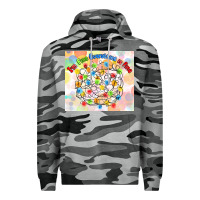 Slate Camo im fine everything is fine with lights Premium Hoodie - MaliasSmallBusiness