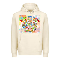 Tofu im fine everything is fine with lights Premium Hoodie - MaliasSmallBusiness