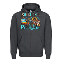 Smoke educational rockstar Zipper Hoodie - JahusDesignShop