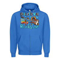 True Royal educational rockstar Zipper Hoodie - JahusDesignShop