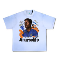 Grape Ice afro man nurse life Urban Heavy Tee - texasbilliewilder