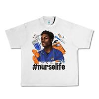 Lunar Rock afro man nurse life Urban Heavy Tee - texasbilliewilder
