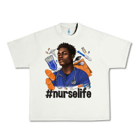 Pistachio afro man nurse life Urban Heavy Tee - texasbilliewilder