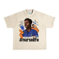 Sandshell afro man nurse life Urban Heavy Tee - texasbilliewilder