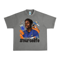 Tornado afro man nurse life Urban Heavy Tee - texasbilliewilder