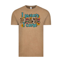 Vintage Coffee i swear because i care Vintage Tee - Zillion Design Studio