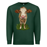 Sports Green simmental heifer Premium Sweatshirt - LillyAllenDesigns