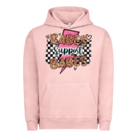 Pigment Salmon babes support babes Urban Hoodie - Artiststas