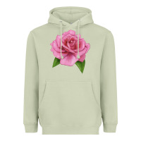 Matcha Perfume Delight Rose Heavyweight Hoodie - LillyAllenDesigns