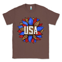 Chestnut american sunflower Classic Tee - HRA Design Shop