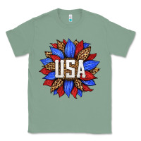 Sage american sunflower Classic Tee - HRA Design Shop