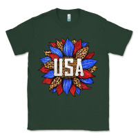 Sports Green american sunflower Classic Tee - HRA Design Shop