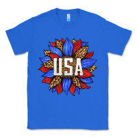 True Royal american sunflower Classic Tee - HRA Design Shop