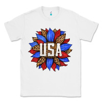 White american sunflower Classic Tee - HRA Design Shop