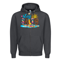 Smoke stay salty Zipper Hoodie - AdoDesignShop