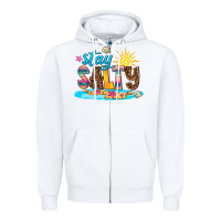White stay salty Zipper Hoodie - AdoDesignShop