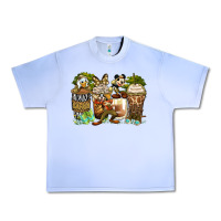 Grape Ice safari cartoon characters coffee cups Urban Heavy Tee - Zillion Design Studio