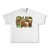 Lunar Rock safari cartoon characters coffee cups Urban Heavy Tee - Zillion Design Studio