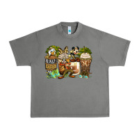 Tornado safari cartoon characters coffee cups Urban Heavy Tee - Zillion Design Studio