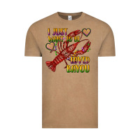 Vintage Coffee mardi gras i just want to be loved bayou crawfish Vintage Tee - RanaPortraitStore