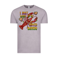 Vintage Zinc mardi gras i just want to be loved bayou crawfish Vintage Tee - RanaPortraitStore