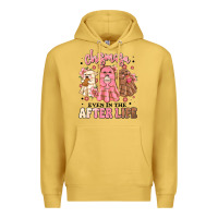 Antique Gold chismosa even in the after life Premium Hoodie - MaliasSmallBusiness