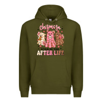 Army Green chismosa even in the after life Premium Hoodie - MaliasSmallBusiness