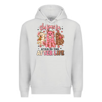 Dove Grey chismosa even in the after life Premium Hoodie - MaliasSmallBusiness