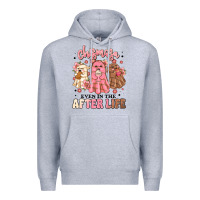 Heather Grey chismosa even in the after life Premium Hoodie - MaliasSmallBusiness