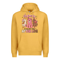 Mustard chismosa even in the after life Premium Hoodie - MaliasSmallBusiness