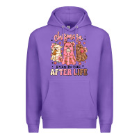 Purple chismosa even in the after life Premium Hoodie - MaliasSmallBusiness