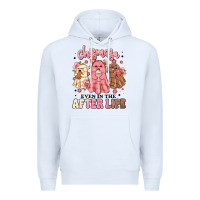 White chismosa even in the after life Premium Hoodie - MaliasSmallBusiness