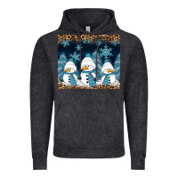 Vintage Black snowman winter Vintage Hoodie - RanaPortraitStore