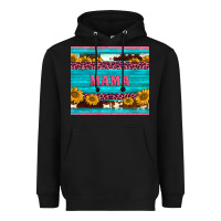 Black cowhide leopard sunflowers mama Heavyweight Hoodie - BarkalooDesign