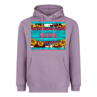 Lavender cowhide leopard sunflowers mama Heavyweight Hoodie - BarkalooDesign