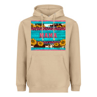 Mushroom cowhide leopard sunflowers mama Heavyweight Hoodie - BarkalooDesign