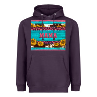 Plum cowhide leopard sunflowers mama Heavyweight Hoodie - BarkalooDesign