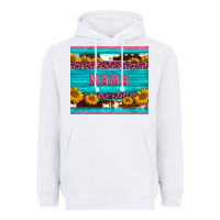 White cowhide leopard sunflowers mama Heavyweight Hoodie - BarkalooDesign
