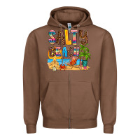 Chestnut salty beach Zipper Hoodie - AdoDesignShop