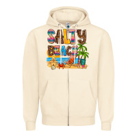 Sandshell salty beach Zipper Hoodie - AdoDesignShop