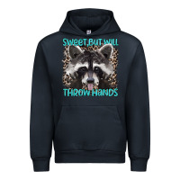 Navy sweet but will throw hands Urban Hoodie - Artiststas