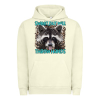 Pigment Pistachio sweet but will throw hands Urban Hoodie - Artiststas